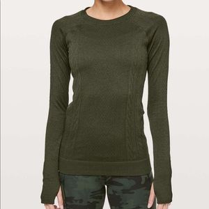 Restless Pullover Dark Olive, size 4